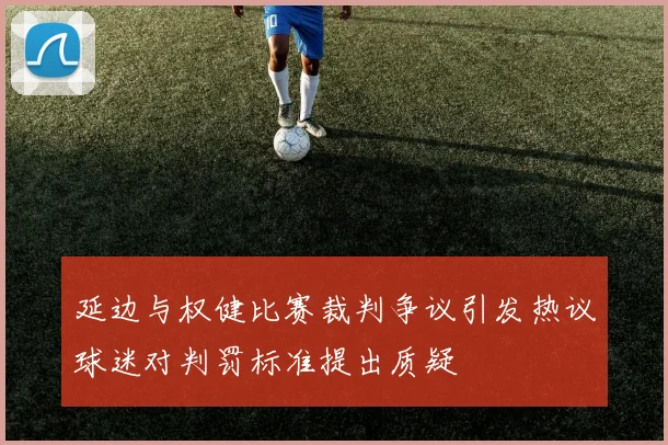 延边与权健比赛裁判争议引发热议球迷对判罚标准提出质疑